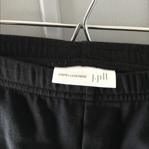 J Jill Pima Cotton Capri Leggings Xl 